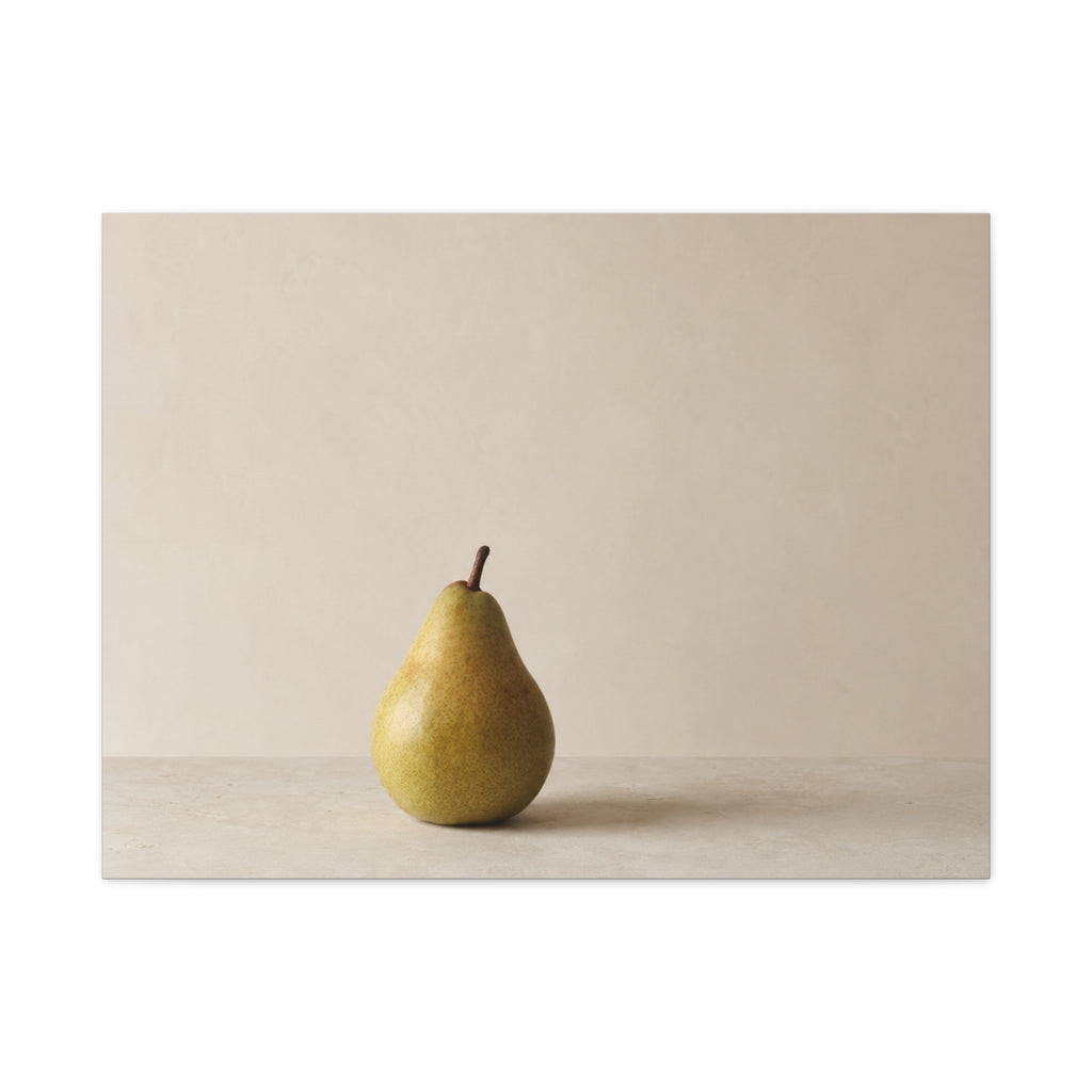 Pear on Marble
