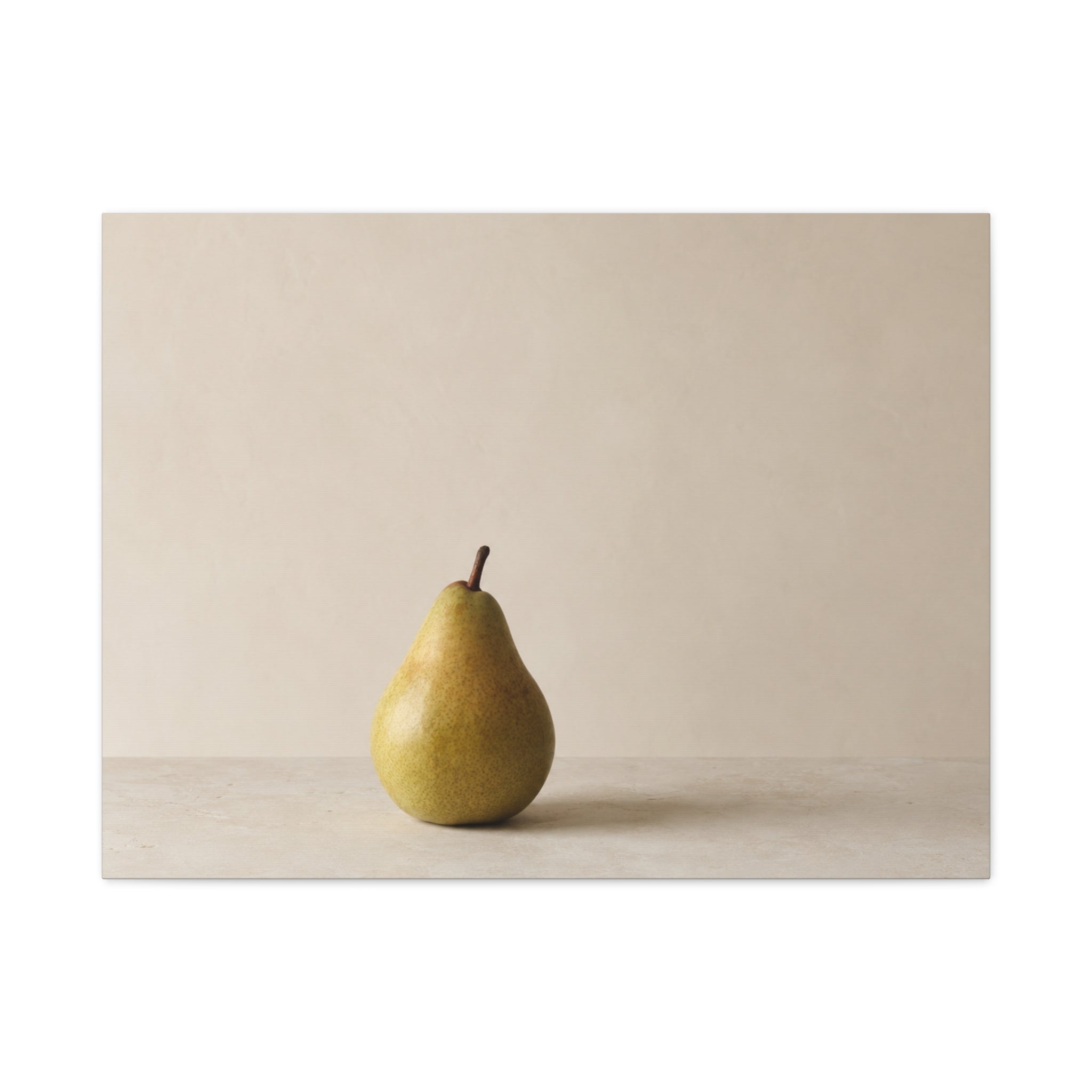 Pear on Marble
