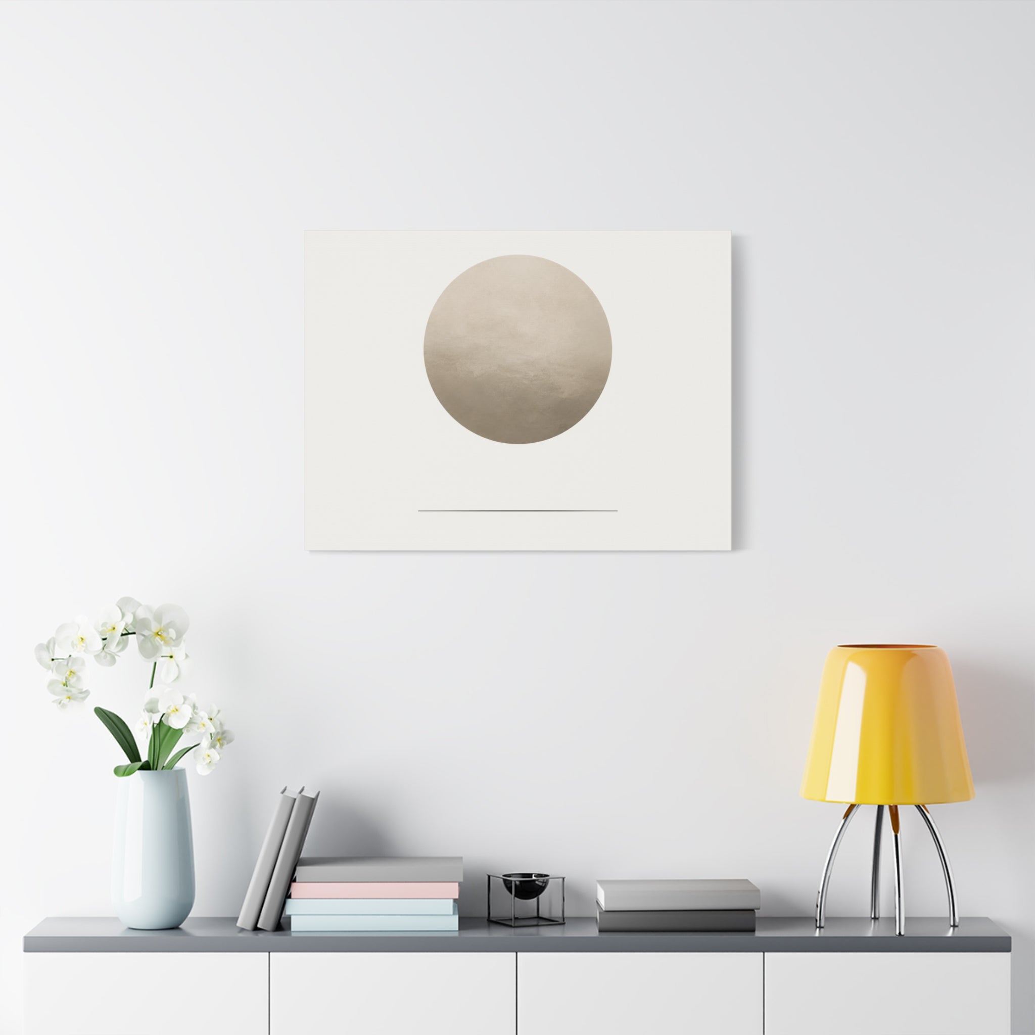 Floating Circle and Delicate Line