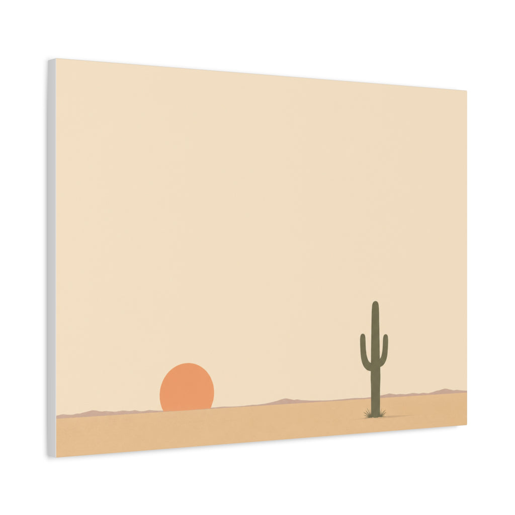 Desert Solitude at Sunrise
