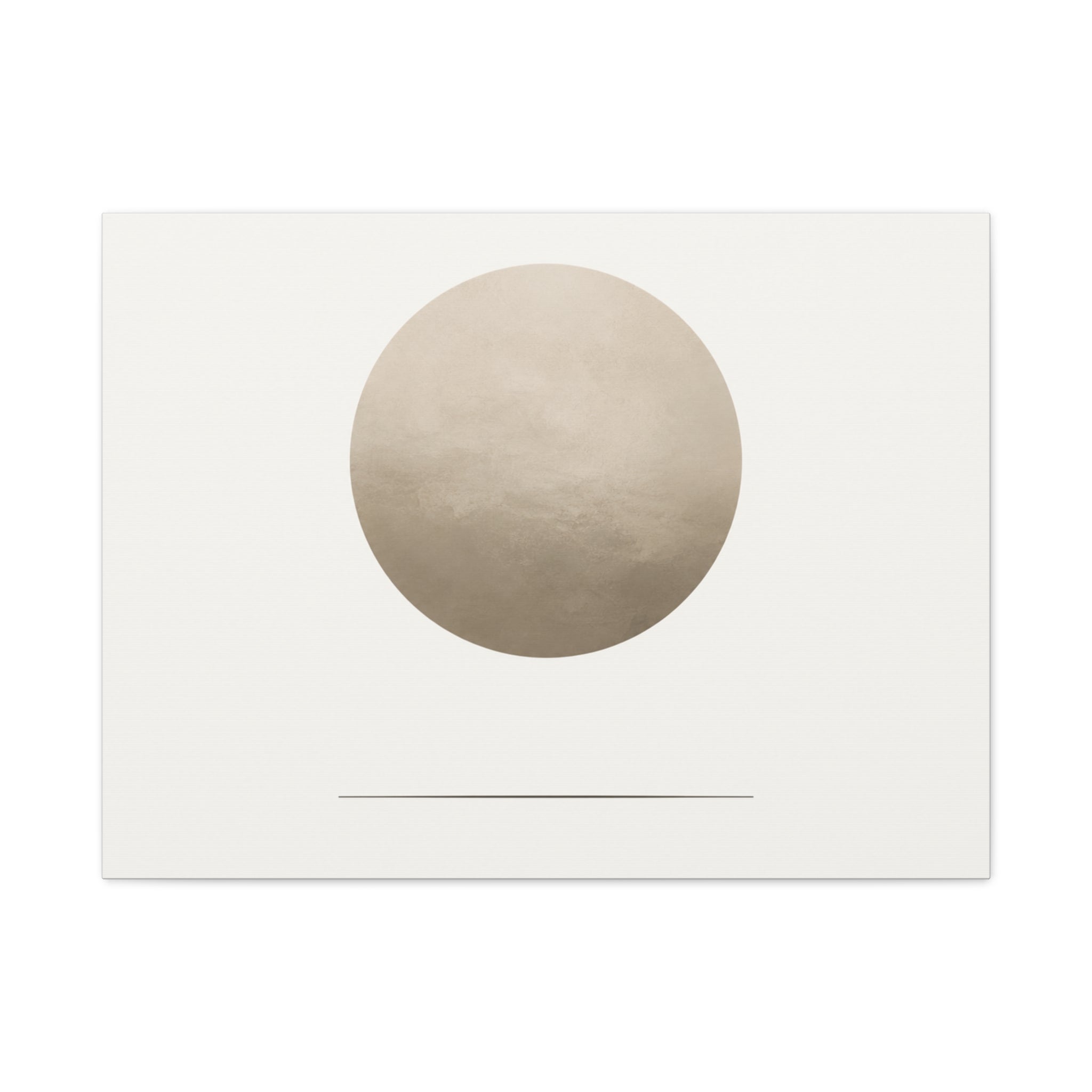 Floating Circle and Delicate Line