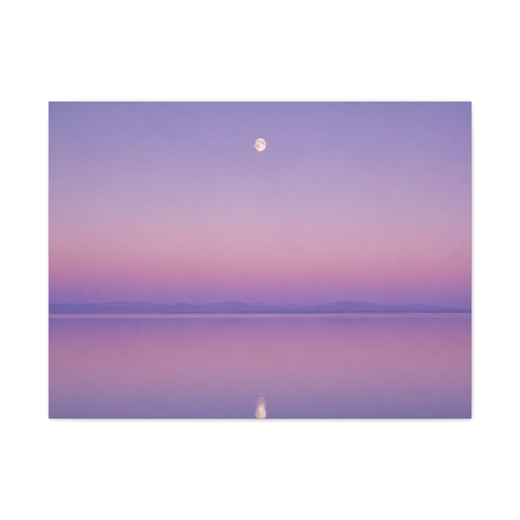 Lavender Moon Reflection