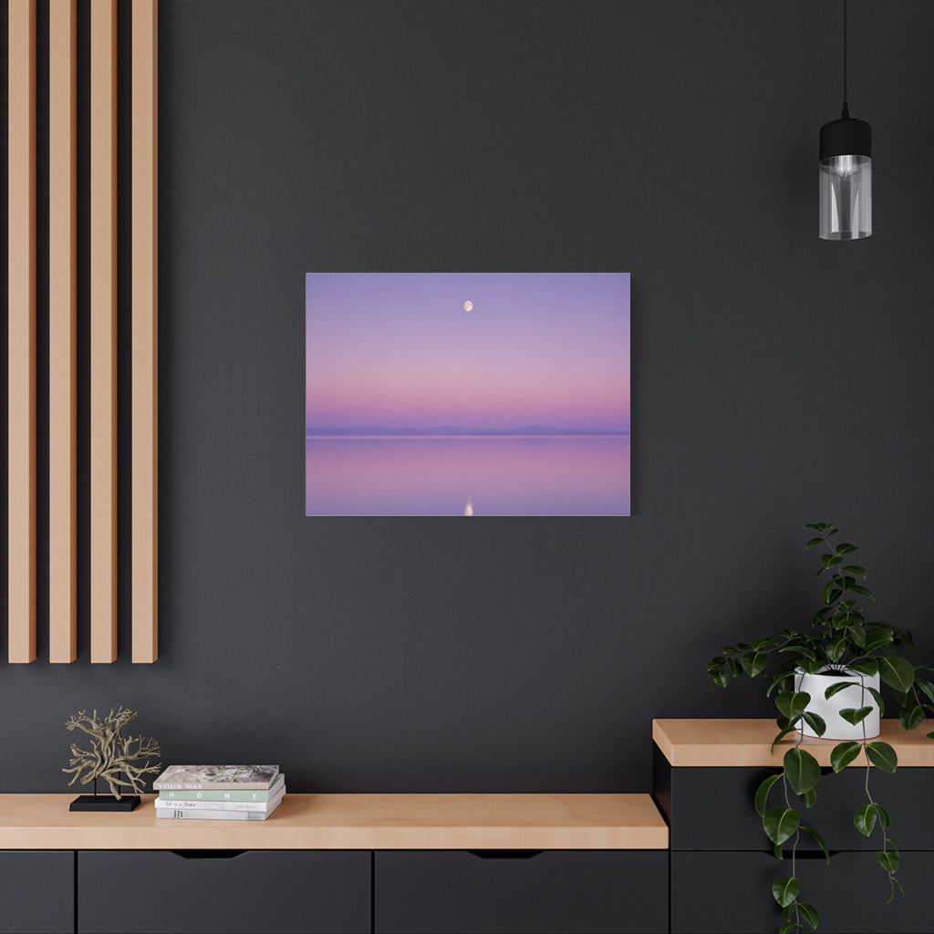 Lavender Moon Reflection