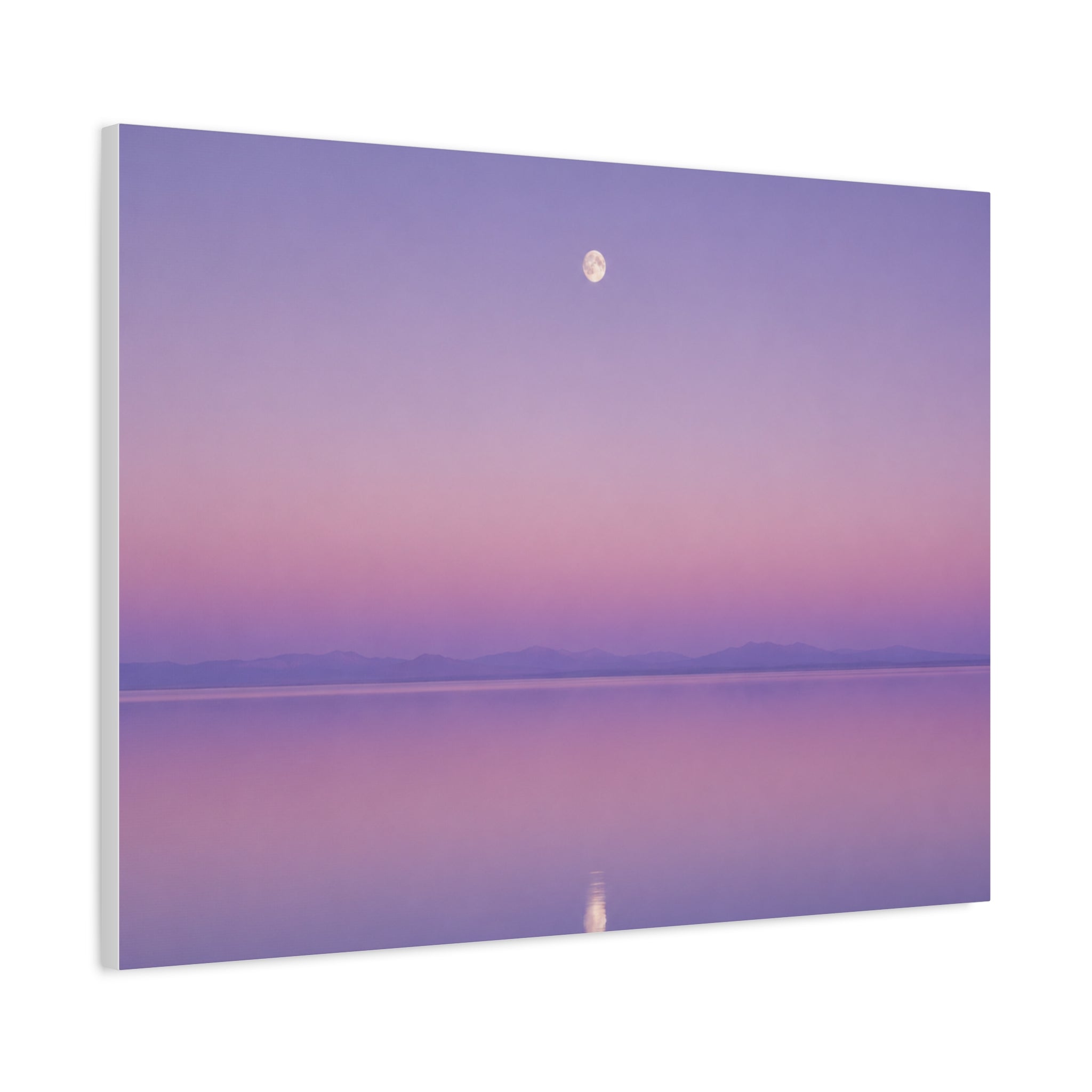 Lavender Moon Reflection