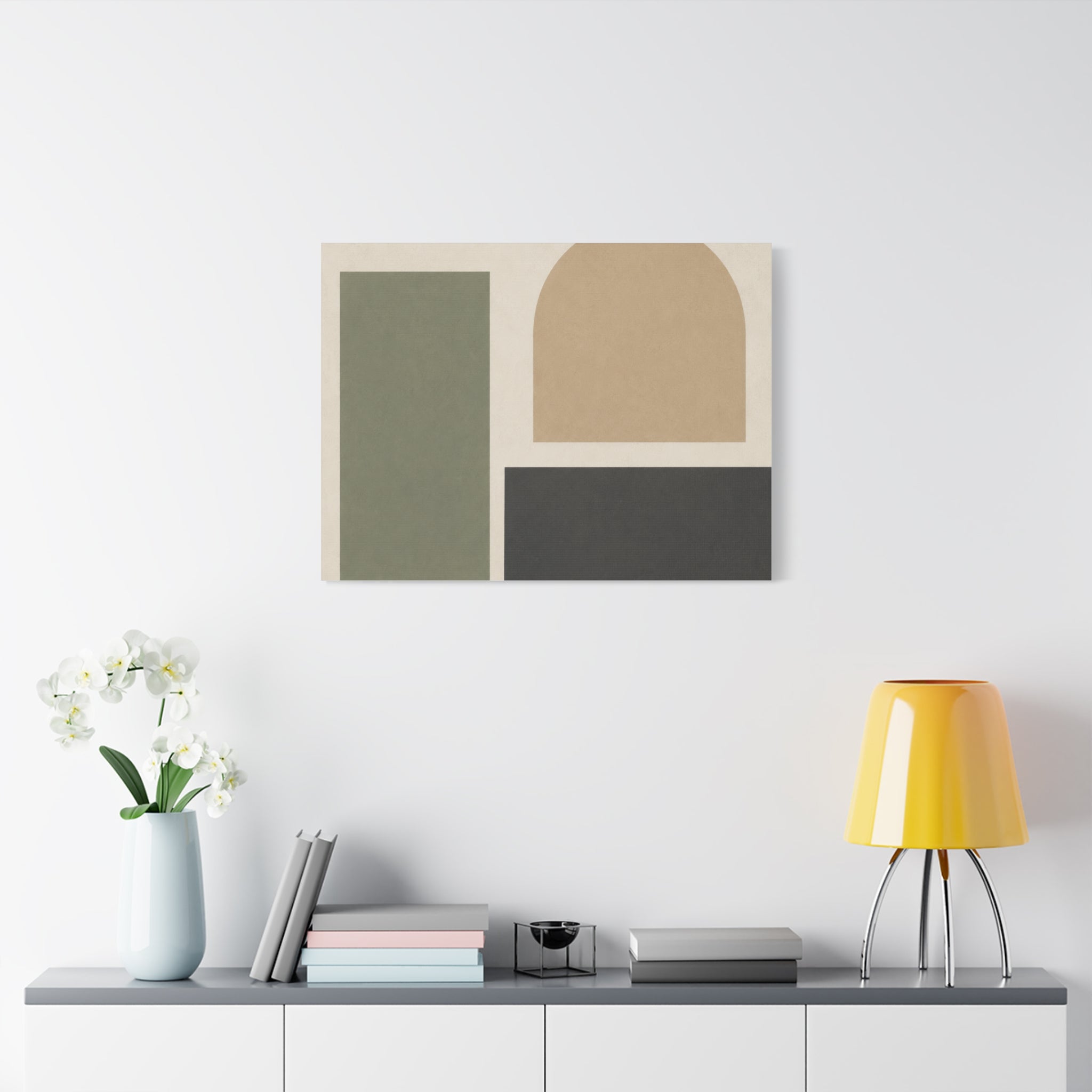 Muted Geometric Balance
