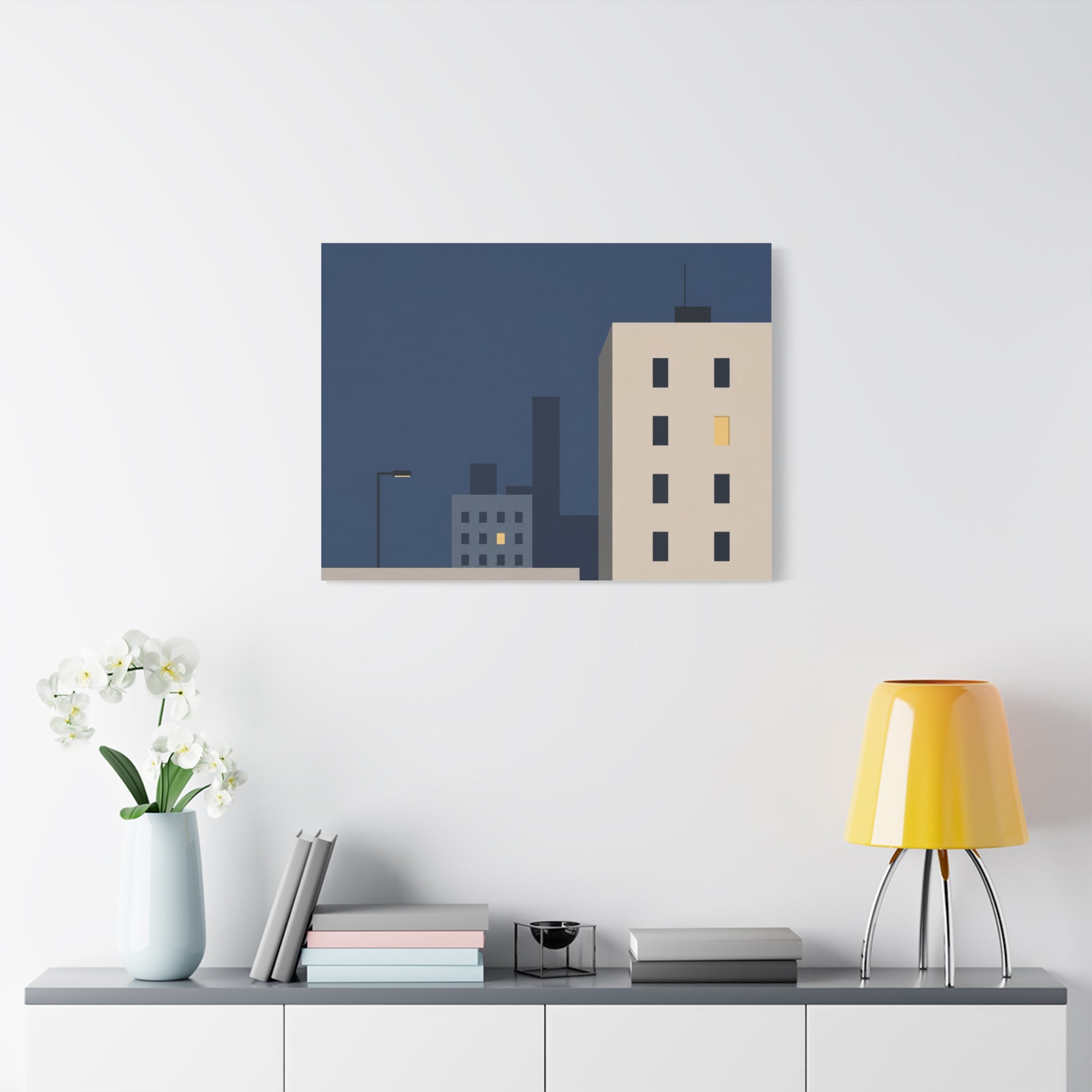 Modern Cityscape at Dusk