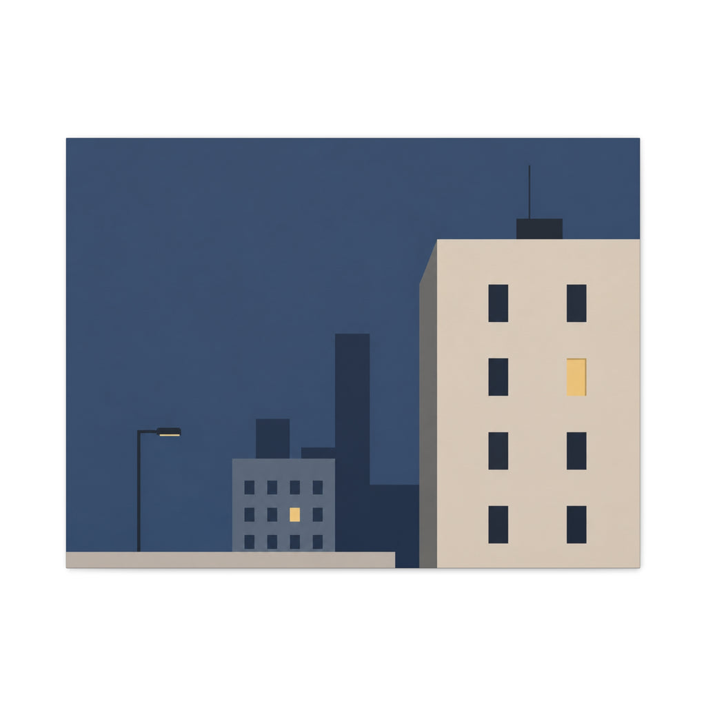 Modern Cityscape at Dusk