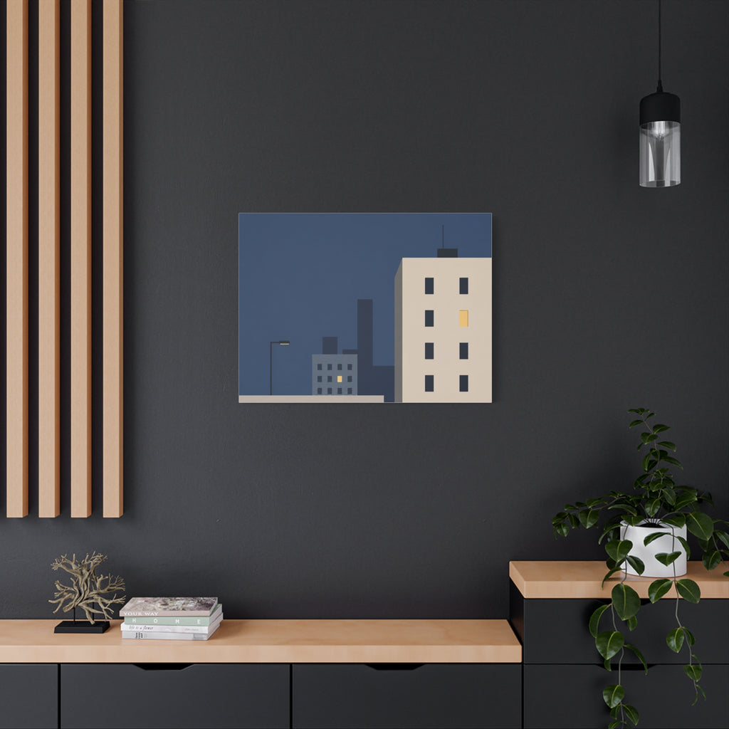 Modern Cityscape at Dusk