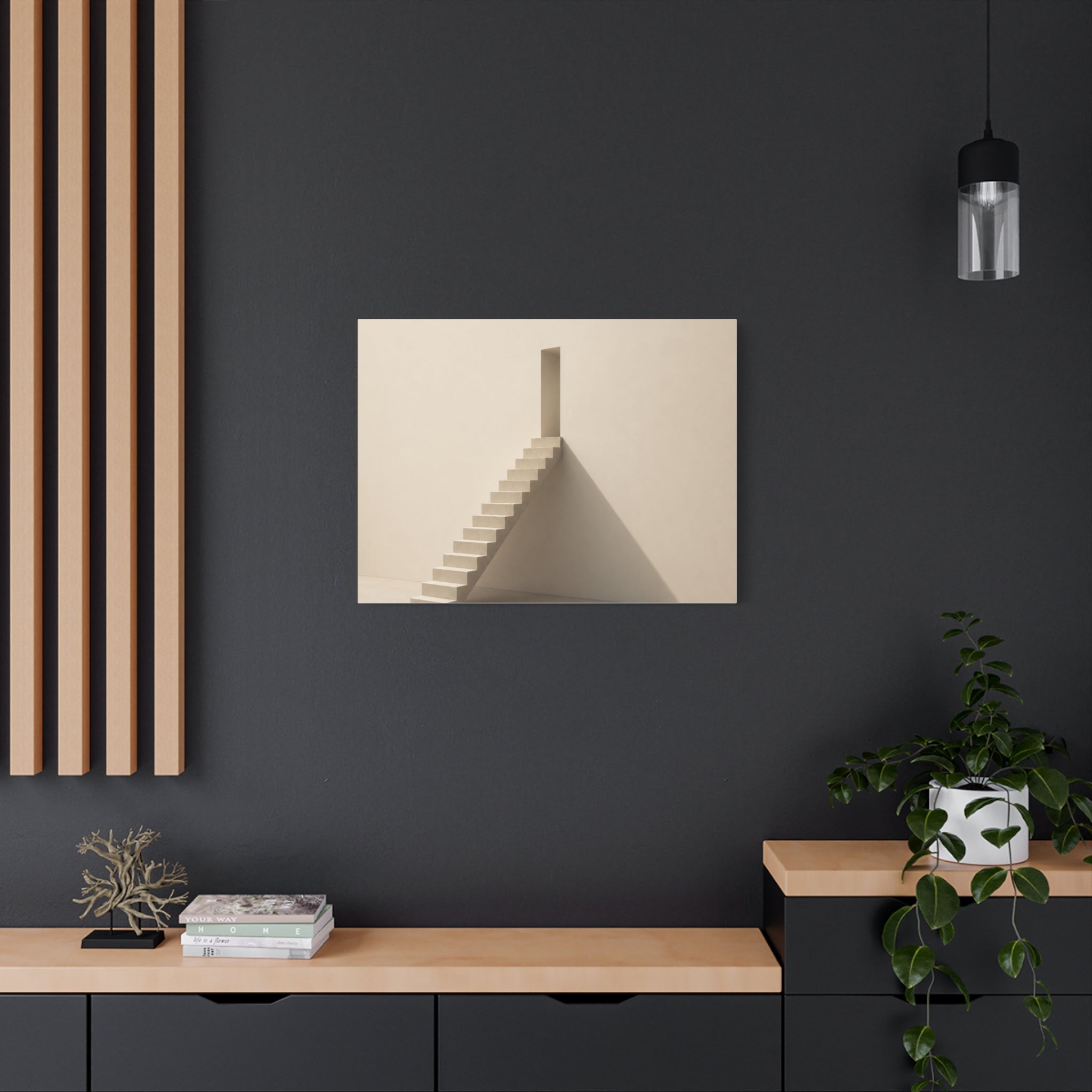Staircase with Shadow Play
