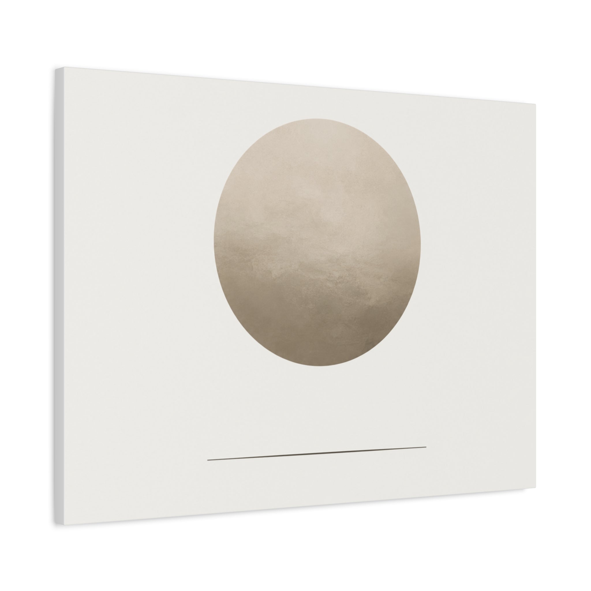 Floating Circle and Delicate Line