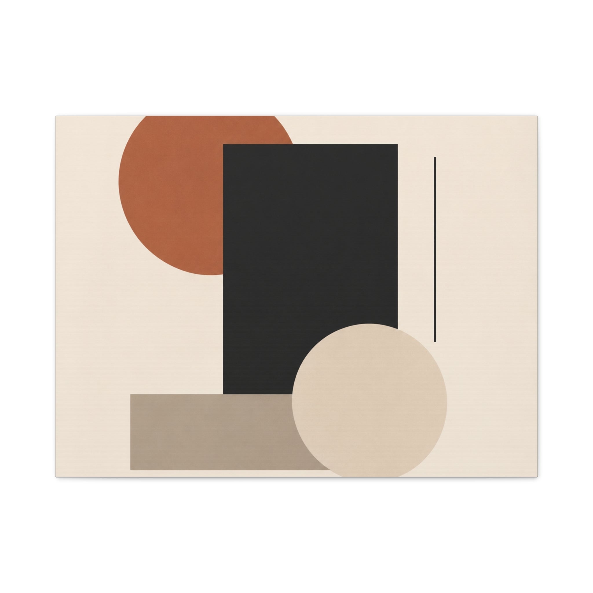 Geometric Abstraction in Neutral Tones
