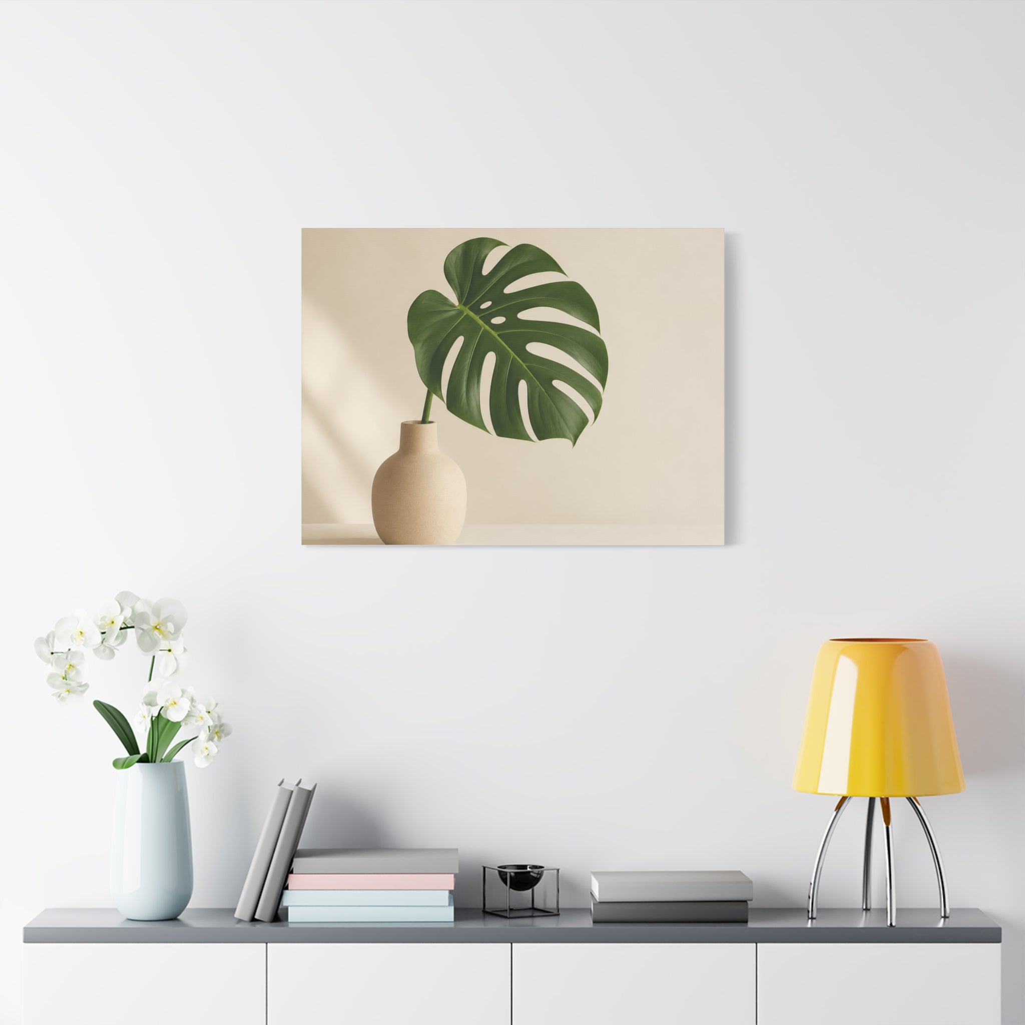 Monstera Leaf in Soft Light
