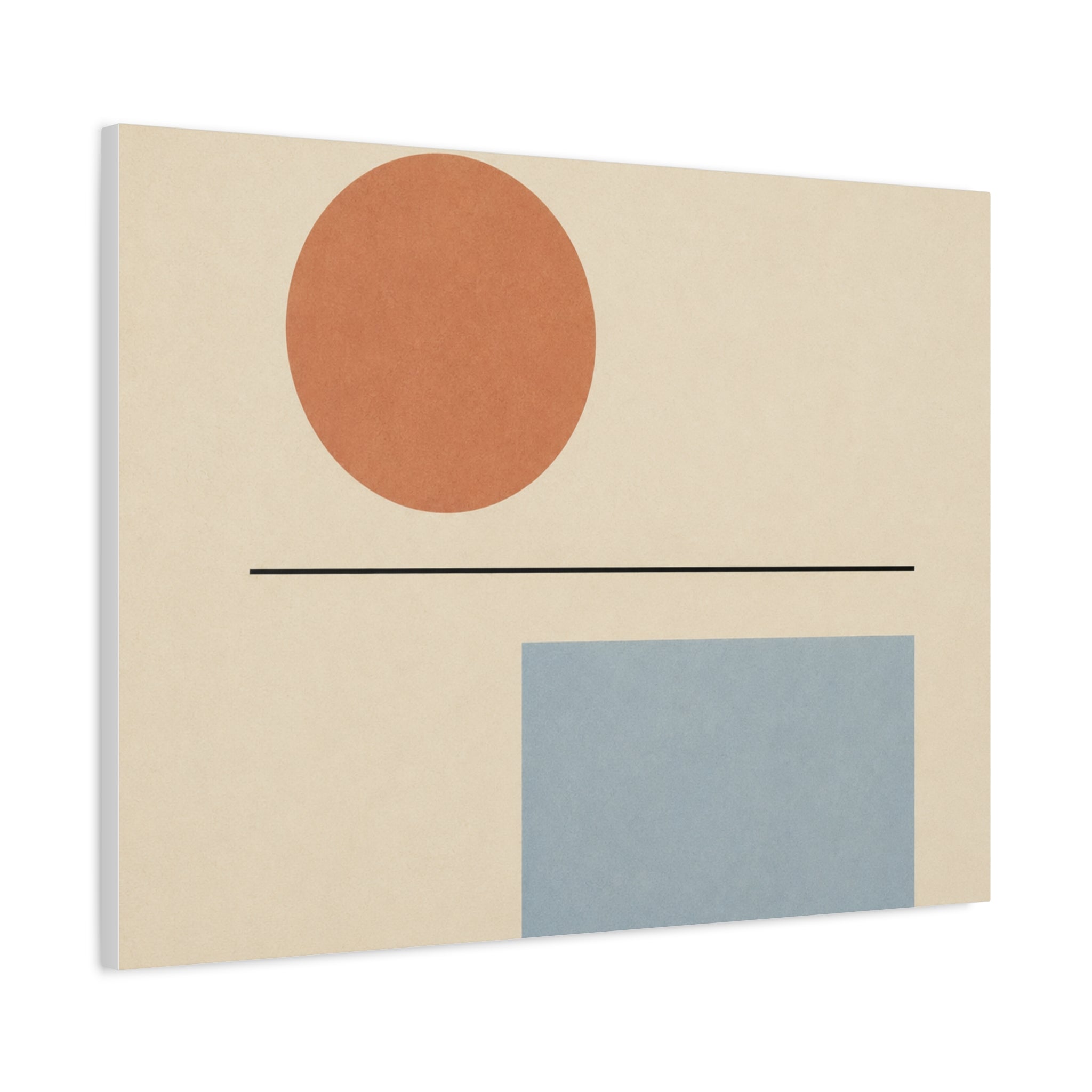 Geometric Balance in Muted Tones