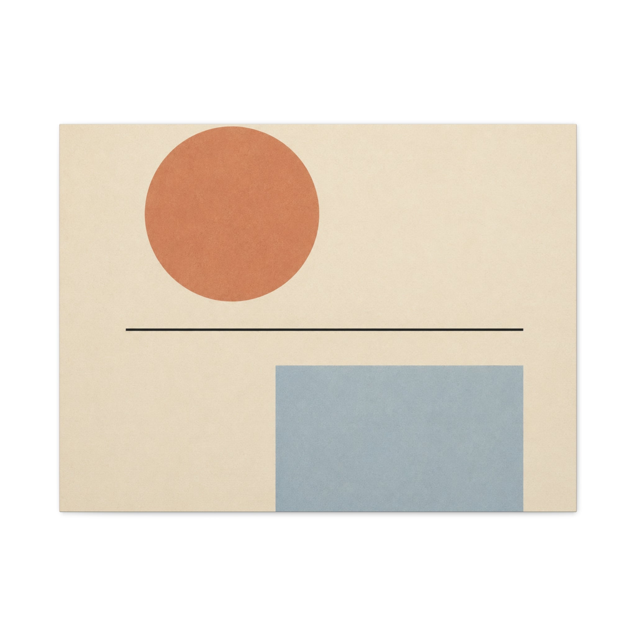 Geometric Balance in Muted Tones