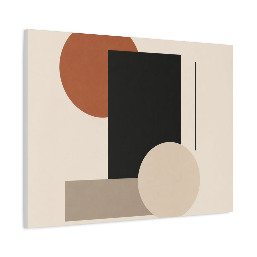 Geometric Abstraction in Neutral Tones