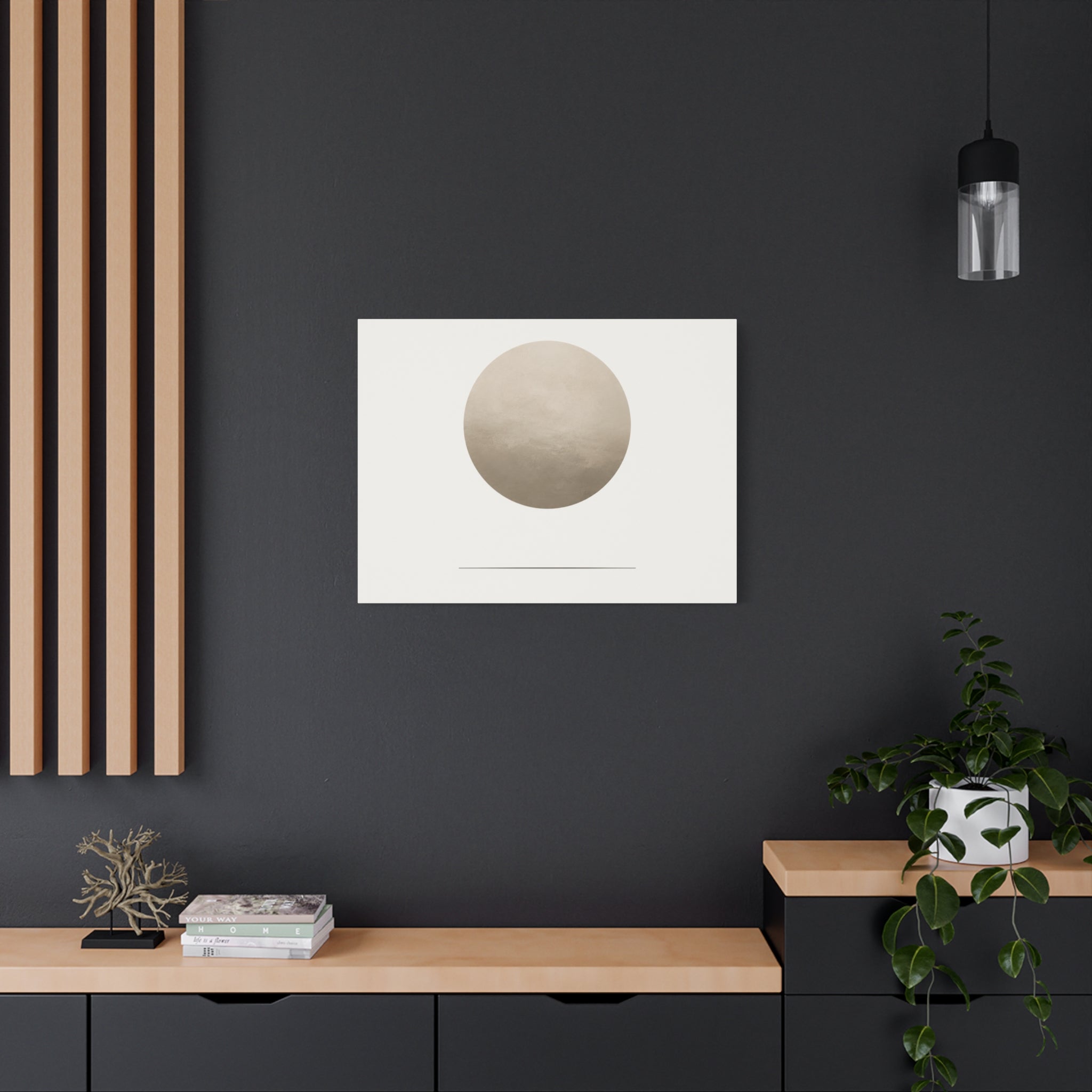 Floating Circle and Delicate Line